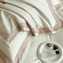 GobekUsa Luxe Lace Bedding Set: 1000TC Egyptian Cotton Duvet, Sheet, Pillowcases