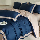 GobekUsa Luxe Lace Bedding Set: 1000TC Egyptian Cotton Duvet, Sheet, Pillowcases