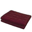 GobekUsa Luxe Linen Blend Cushion Covers 50x50cm Square Pillow Case Set