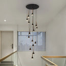 GobekUsa Luxe Loft Chandelier: Nordic Modern Style for Living Room, Hotel, or Apartment
