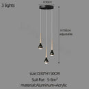 GobekUsa Luxe Loft Chandelier: Nordic Modern Style for Living Room, Hotel, or Apartment
