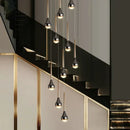 GobekUsa Luxe Loft Chandelier: Nordic Modern Style for Living Room, Hotel, or Apartment