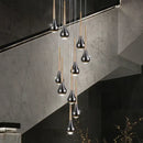 GobekUsa Luxe Loft Chandelier: Nordic Modern Style for Living Room, Hotel, or Apartment