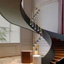 GobekUsa Luxe Loft Chandelier: Nordic Modern Style for Living Room, Hotel, or Apartment