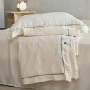 GobekUsa Luxe Lyocell Jacquard Summer Blanket with Mulberry Silk Fill Comforter