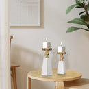 GobekUsa Luxe Marble Candle Holder - Modern Minimalist Style