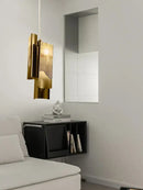 GobekUsa Luxe Marble Pendant Light: LED Bronze Hanging Lamp for Kitchen Island, Dining Table