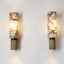 GobekUsa Luxe Marble Wall Lamp: Modern LED Sconce for Living Room, Bedroom & Home Décor
