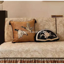 GobekUsa Luxe Oriental Floral Decorative Pillow Case: Traditional Elegance for Sofa Bed