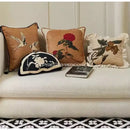 GobekUsa Luxe Oriental Floral Decorative Pillow Case: Traditional Elegance for Sofa Bed