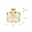 GobekUsa Luxe Palace Ceiling Chandelier - Elegant LED Lighting for Home and Hotel