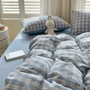 GobekUsa Luxurious 2024 Grid Lattice Bedding Set