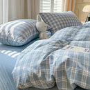 GobekUsa Luxurious 2024 Grid Lattice Bedding Set
