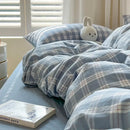 GobekUsa Luxurious 2024 Grid Lattice Bedding Set