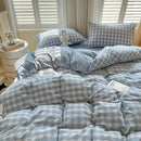 GobekUsa Luxurious 2024 Grid Lattice Bedding Set