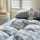 GobekUsa Luxurious 2024 Grid Lattice Bedding Set