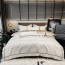GobekUsa Luxurious Egyptian Cotton Embroidered Bedding Set