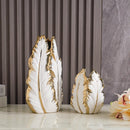 GobekUsa Luxurious Gold Ceramic Vases for Home Decor