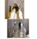 GobekUsa Luxurious Gold Ceramic Vases for Home Decor