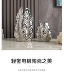 GobekUsa Luxurious Gold Ceramic Vases for Home Decor