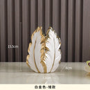 GobekUsa Luxurious Gold Ceramic Vases for Home Decor