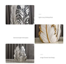 GobekUsa Luxurious Gold Ceramic Vases for Home Decor