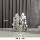 GobekUsa Luxurious Gold Ceramic Vases for Home Decor