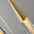GobekUsa Luxurious Gold Crystal Chandelier for Staircase