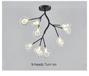 GobekUsa Luxurious Golden LED Chandelier for Home