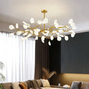 GobekUsa Luxurious Golden LED Chandelier for Home