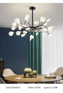 GobekUsa Luxurious Golden LED Chandelier for Home