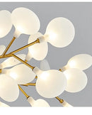 GobekUsa Luxurious Golden LED Chandelier for Home