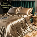GobekUsa Luxurious Mulberry Silk Bedding Set with Sheets