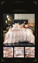GobekUsa Luxurious Mulberry Silk Bedding Set with Sheets