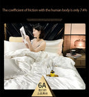 GobekUsa Luxurious Mulberry Silk Bedding Set with Sheets