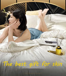 GobekUsa Luxurious Mulberry Silk Bedding Set with Sheets