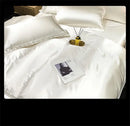 GobekUsa Luxurious Mulberry Silk Bedding Set with Sheets