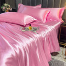 GobekUsa Luxurious Nordic Silk Bedding Set for Couples