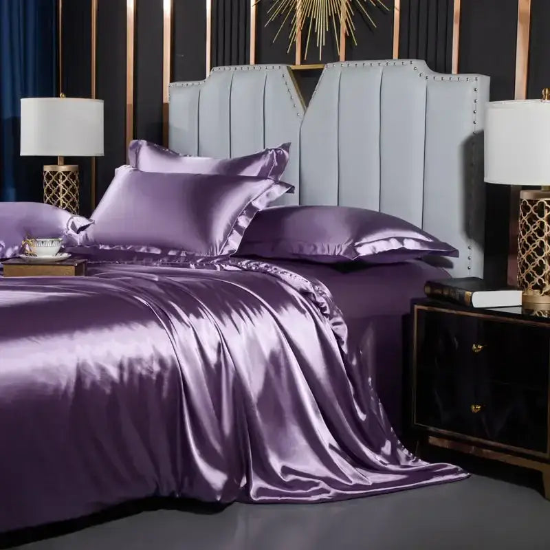 GobekUsa Luxurious Nordic Silk Bedding Set - Summer Feel, photo 10 of 37