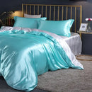 GobekUsa Luxurious Silk Bedding Set: Duvet, Sheets, Pillowcase