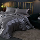 GobekUsa Luxurious Silk Bedding Set: Duvet, Sheets, Pillowcase