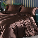 GobekUsa Luxurious Silk Bedding Set: Duvet, Sheets, Pillowcase