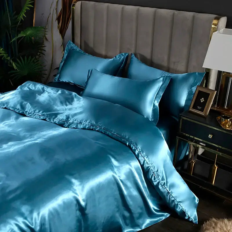 GobekUsa Luxurious Silk Bedding Set in Various Sizes, photo 19 of 23