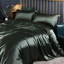 GobekUsa Luxurious Silk Bedding Set - Solid Color King/Queen/Twin
