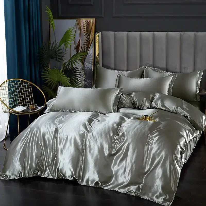 GobekUsa Luxurious Silk Bedding Set - Various Sizes, photo 12 of 40