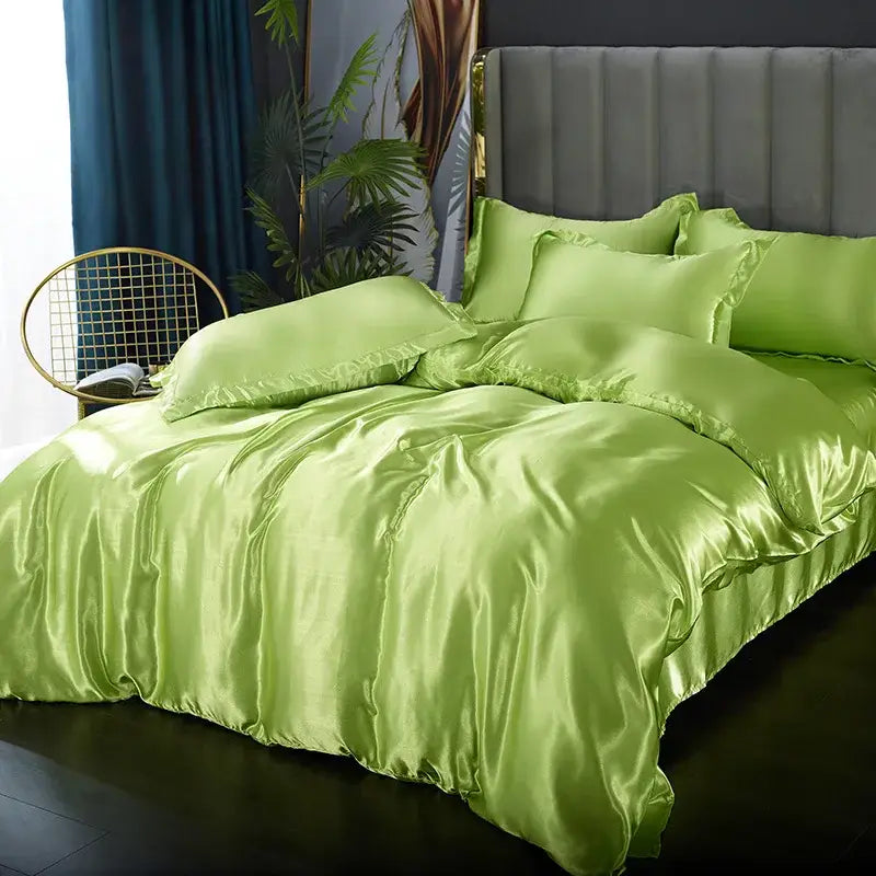 GobekUsa Luxurious Silk Bedding Set, Various Sizes, photo 35 of 40