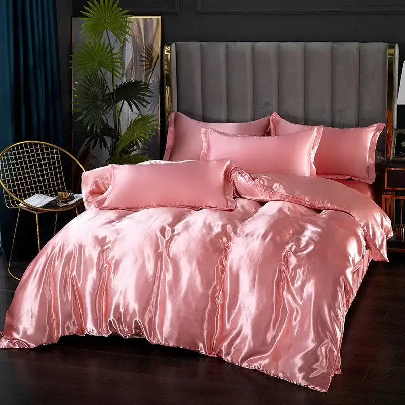 GobekUsa Luxurious Silk Bedding Set - Various Sizes, photo 10 of 40