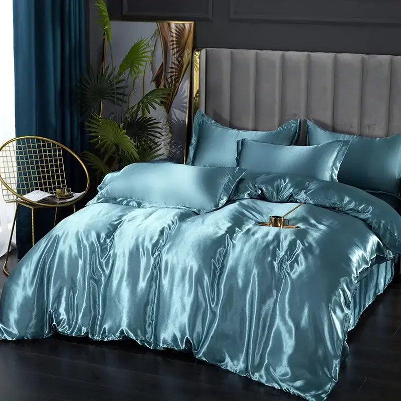 GobekUsa Luxurious Silk Bedding Set - Various Sizes, photo 11 of 40
