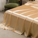 GobekUsa Luxurious Solid Color Satin Bedding Set
