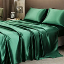 GobekUsa Luxurious Solid Color Satin Bedding Set